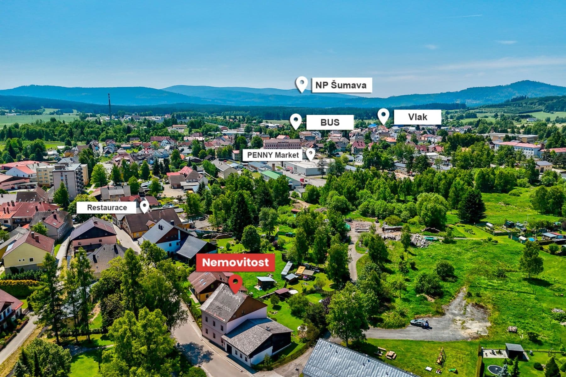 Prodej domu 254 m², pozemek 640 m², Česká, Volary, Jihočeský kraj Prodej domu 254 m², pozemek 640 m², Česká, Volary, Jihočeský kraj