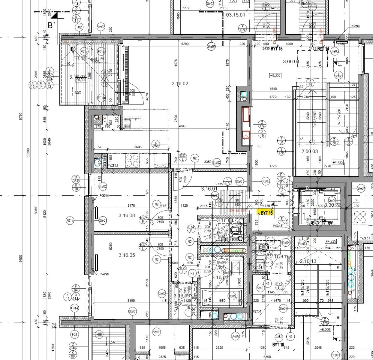 Pronájem bytu 3+kk 73 m², Pod Jalovým dvorem, Praha, Praha Pronájem bytu 3+kk 73 m², Pod Jalovým dvorem, Praha, Praha