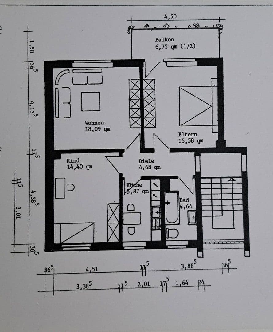 Prodej bytu 3+1 67 m², Ennigerloh, Severní Porýní-Vestfálsko Prodej bytu 3+1 67 m², Ennigerloh, Severní Porýní-Vestfálsko