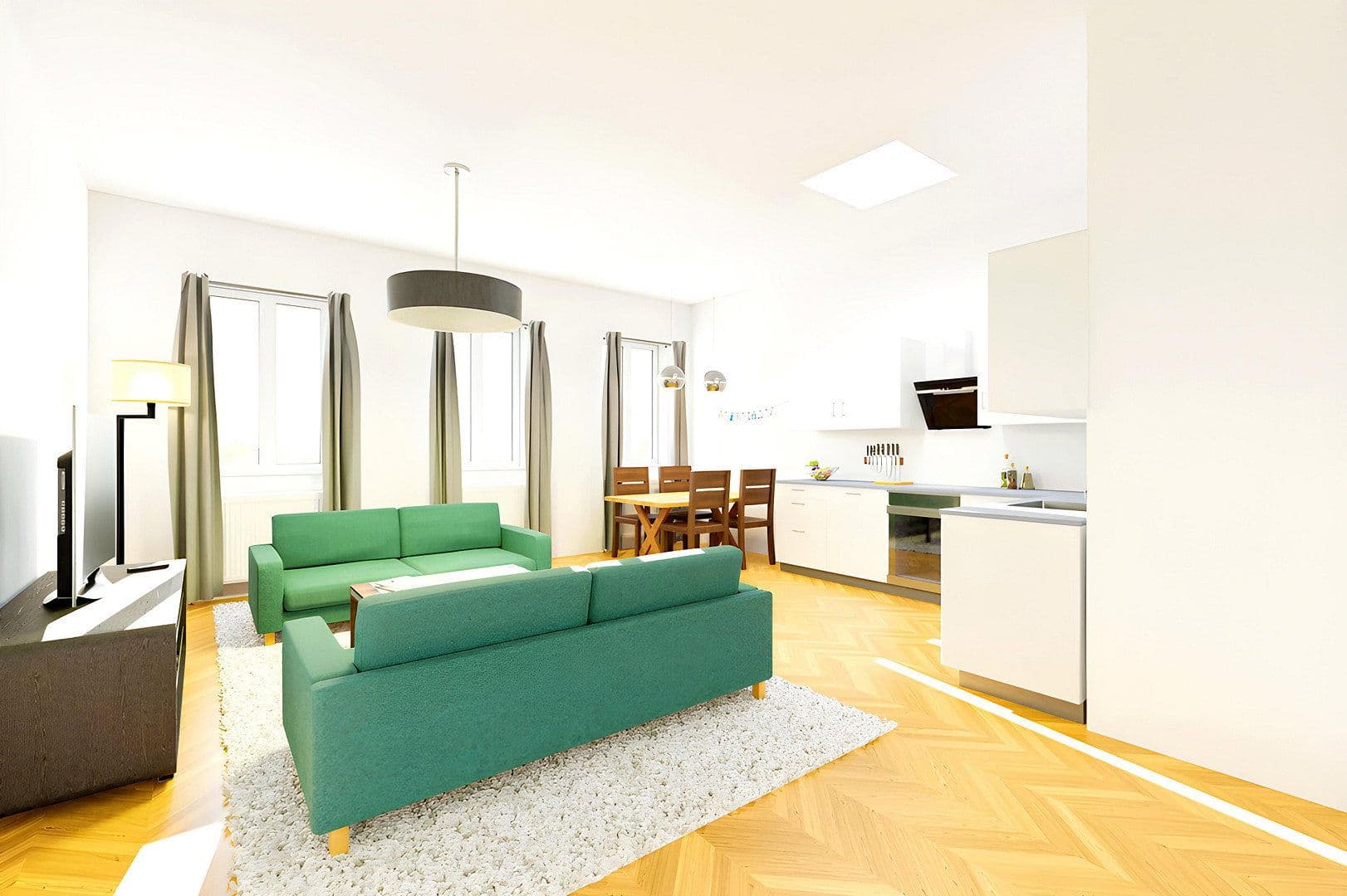 Pronájem bytu 3+1 60 m², Urbanstraße 85, Berlin, Berlín Pronájem bytu 3+1 60 m², Urbanstraße 85, Berlin, Berlín