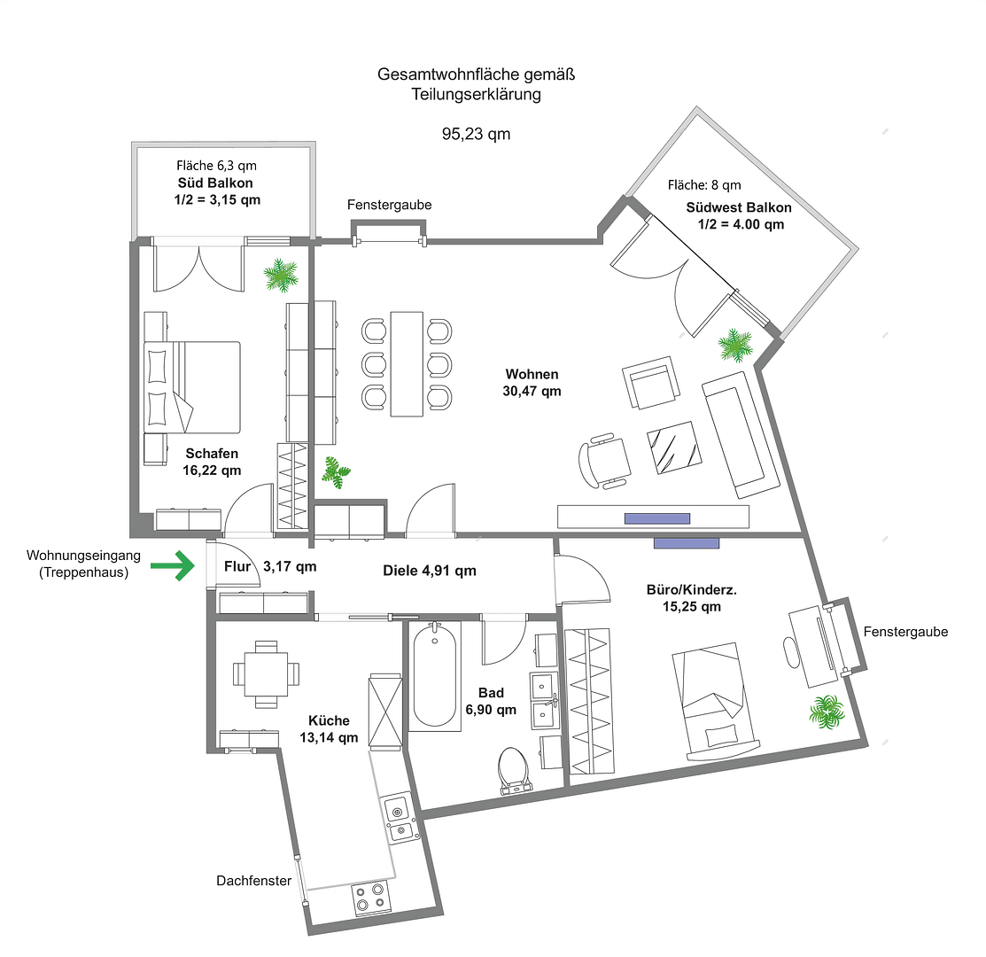 Prodej bytu 3+1 96 m², Falkenstraße, Karlsfeld, Bavorsko Prodej bytu 3+1 96 m², Falkenstraße, Karlsfeld, Bavorsko
