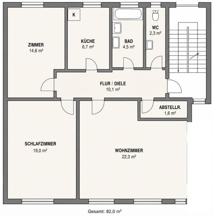 Pronájem bytu 4+1 82 m², Muggenhofer Str., Nürnberg, Bavorsko Pronájem bytu 4+1 82 m², Muggenhofer Str., Nürnberg, Bavorsko