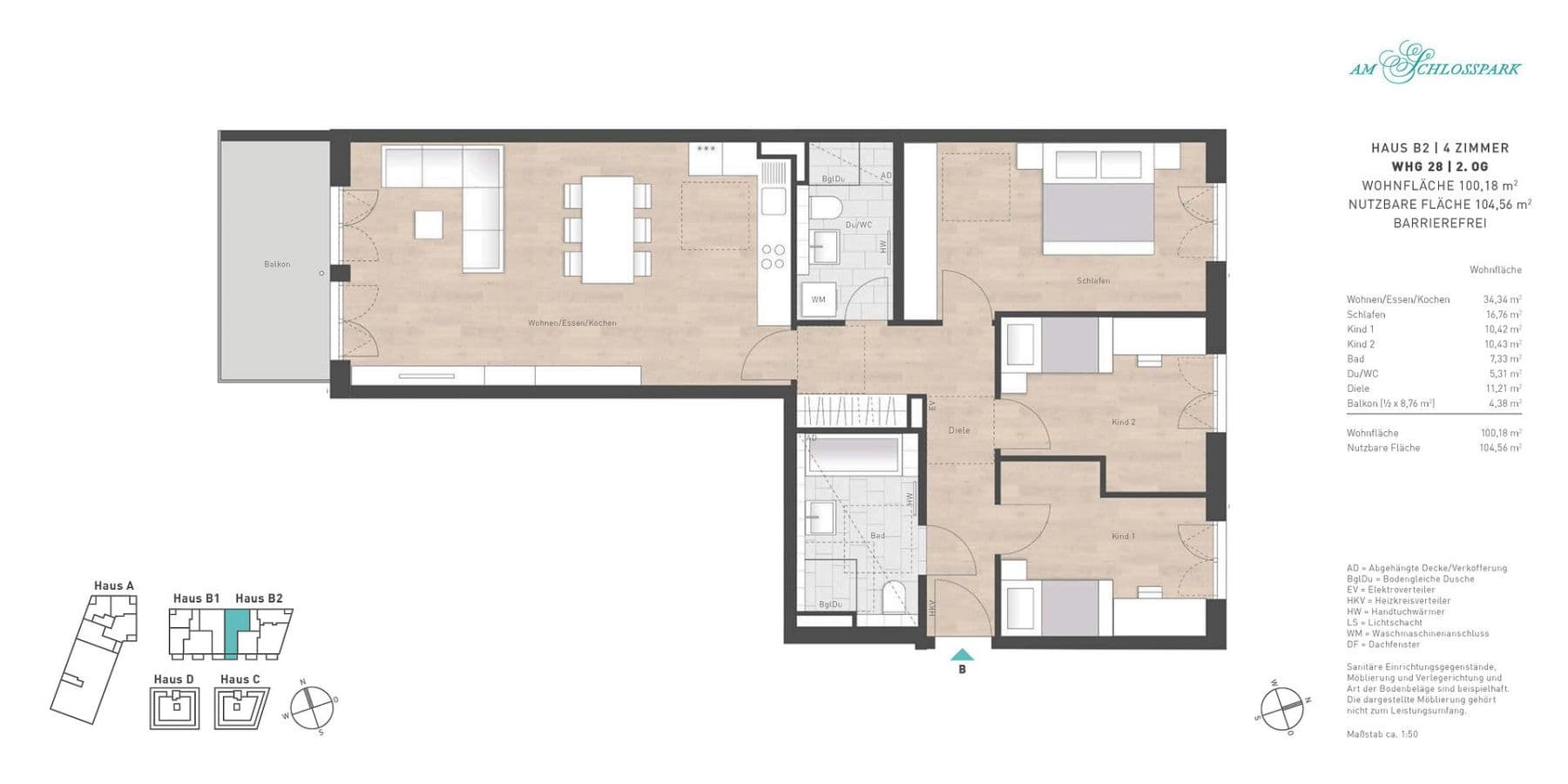 Prodej bytu 4+1 101 m², Fußbergstraße, Gauting, Bavorsko Prodej bytu 4+1 101 m², Fußbergstraße, Gauting, Bavorsko