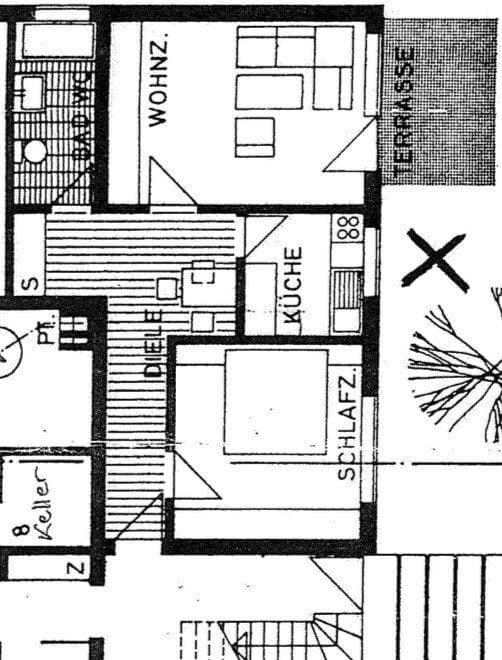 Pronájem bytu 2+1 52 m², Holunderweg 24, Esslingen am Neckar, Bádensko-Württembersko Pronájem bytu 2+1 52 m², Holunderweg 24, Esslingen am Neckar, Bádensko-Württembersko