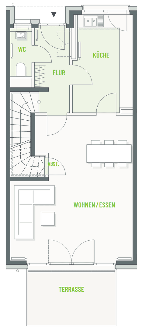 Pronájem domu 148 m², pozemek 142 m², Osnabrück, Dolní Sasko Pronájem domu 148 m², pozemek 142 m², Osnabrück, Dolní Sasko