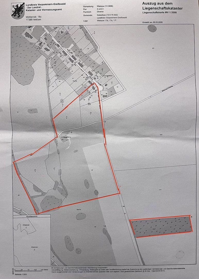 Prodej domu 380 m², pozemek 210.192 m², Wietzow, Daberkow, Mecklenburg-Vorpommern Prodej domu 380 m², pozemek 210.192 m², Wietzow, Daberkow, Mecklenburg-Vorpommern