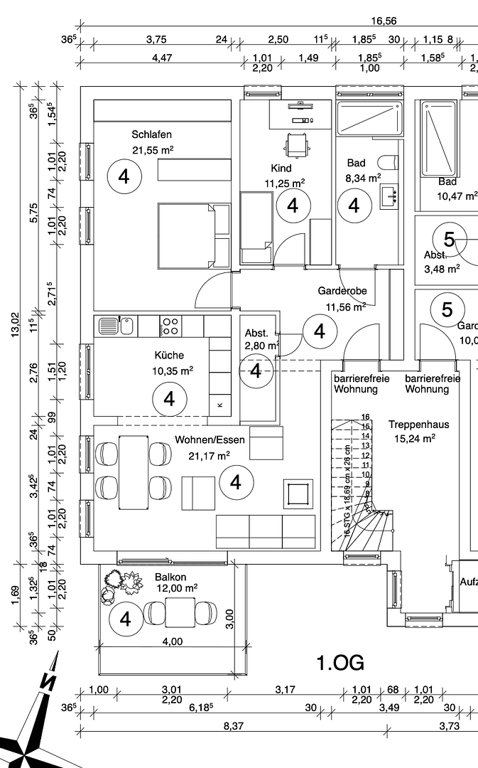 Pronájem bytu 3+1 93 m², Sandheckenweg 12, Groß-Umstadt, Hessen Pronájem bytu 3+1 93 m², Sandheckenweg 12, Groß-Umstadt, Hessen