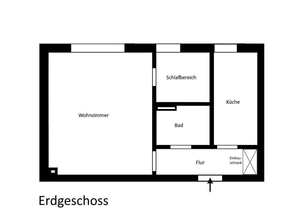 Pronájem bytu 1+kk 43 m², Bad Steben, Bavorsko Pronájem bytu 1+kk 43 m², Bad Steben, Bavorsko