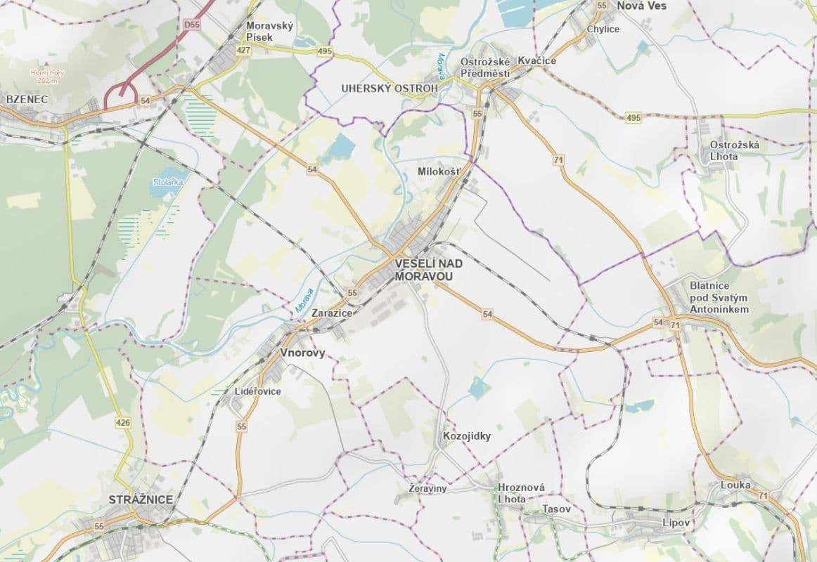 Prodej pozemku 1.095 m², Veselí nad Moravou, Jihomoravský kraj Prodej pozemku 1.095 m², Veselí nad Moravou, Jihomoravský kraj
