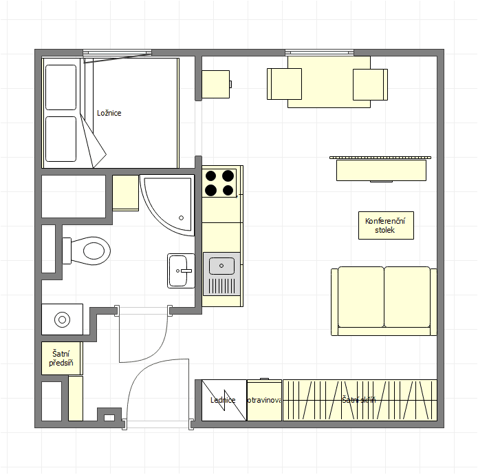 Pronájem bytu 1+kk 30 m², Mazurská, Praha, Praha Pronájem bytu 1+kk 30 m², Mazurská, Praha, Praha