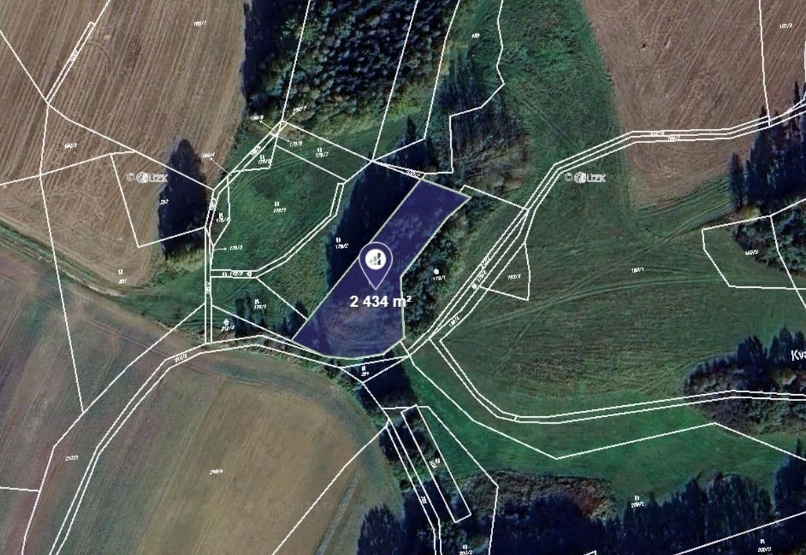 Prodej pozemku 487 m², Mladé Bříště, Kraj Vysočina Prodej pozemku 487 m², Mladé Bříště, Kraj Vysočina