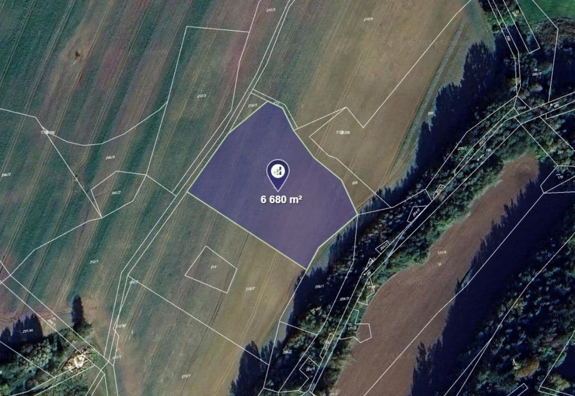 Prodej pozemku 1.336 m², Mladé Bříště, Kraj Vysočina Prodej pozemku 1.336 m², Mladé Bříště, Kraj Vysočina
