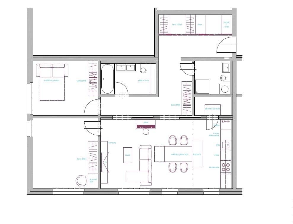 Prodej bytu 3+kk 97 m², Nesvadbova, Praha, Praha Prodej bytu 3+kk 97 m², Nesvadbova, Praha, Praha