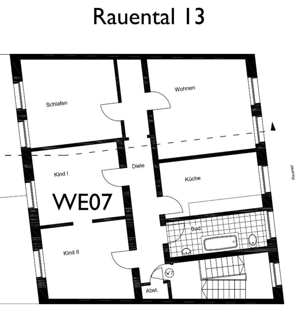 Pronájem bytu 4+1 95 m², Wuppertal, Severní Porýní-Vestfálsko Pronájem bytu 4+1 95 m², Wuppertal, Severní Porýní-Vestfálsko