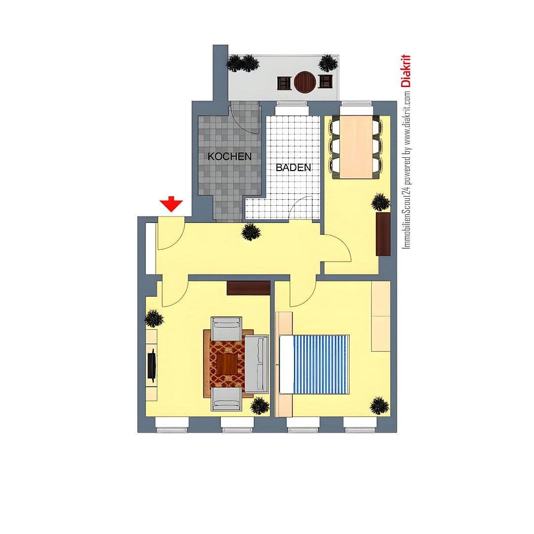 Pronájem bytu 3+1 75 m², Reginenstr. 18, Leipzig, Sasko Pronájem bytu 3+1 75 m², Reginenstr. 18, Leipzig, Sasko