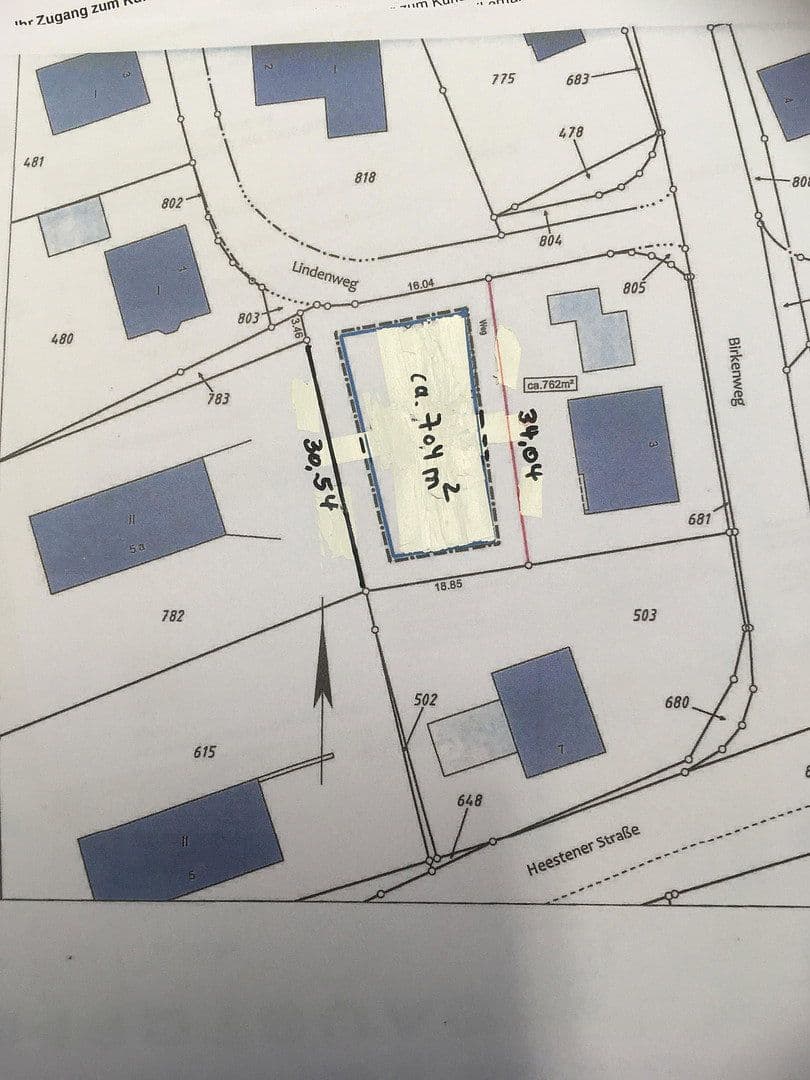 Prodej pozemku 700 m², Birkenweg 3, Horn-Bad Meinberg, Severní Porýní-Vestfálsko Prodej pozemku 700 m², Birkenweg 3, Horn-Bad Meinberg, Severní Porýní-Vestfálsko