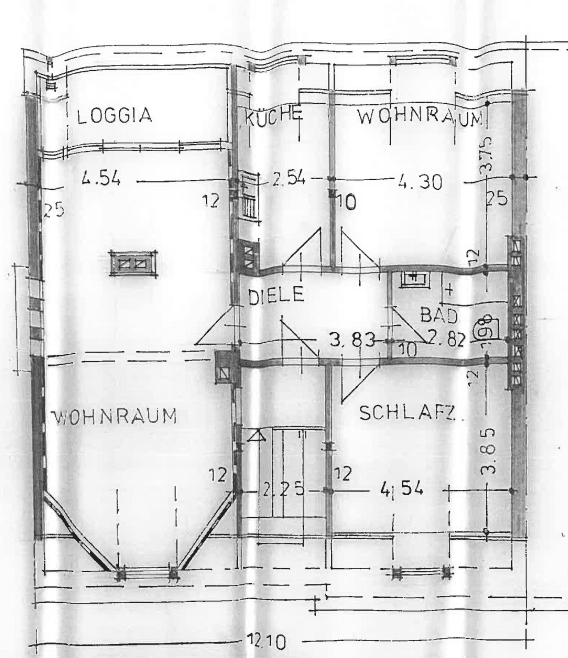 Pronájem bytu 3+1 90 m², Norbertstr. 7, Wesel, Severní Porýní-Vestfálsko Pronájem bytu 3+1 90 m², Norbertstr. 7, Wesel, Severní Porýní-Vestfálsko