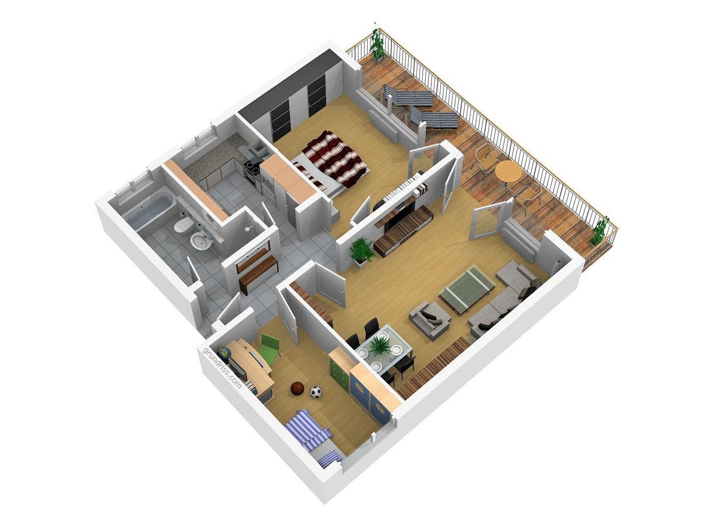 Pronájem bytu 3+1 88 m², Samansstr. 17, Bonn, Severní Porýní-Vestfálsko Pronájem bytu 3+1 88 m², Samansstr. 17, Bonn, Severní Porýní-Vestfálsko