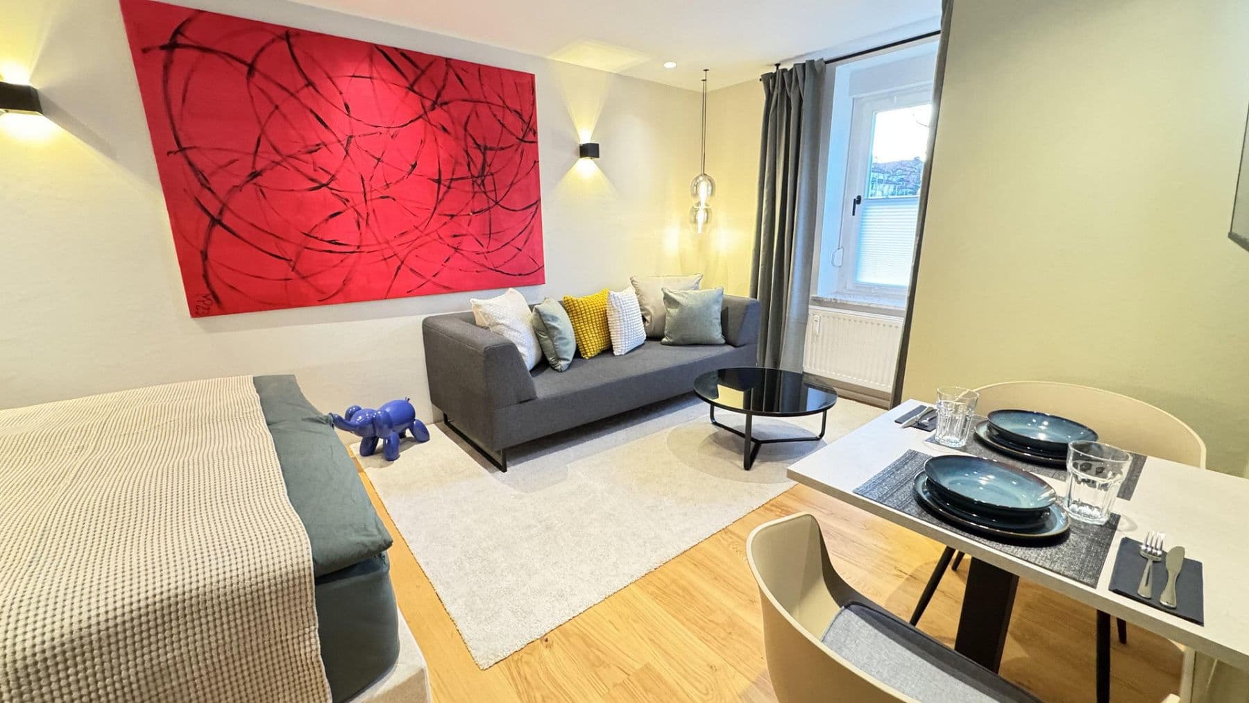 Pronájem bytu 1+1 29 m², Virchowplatz, Cvikov, Sasko Pronájem bytu 1+1 29 m², Virchowplatz, Cvikov, Sasko