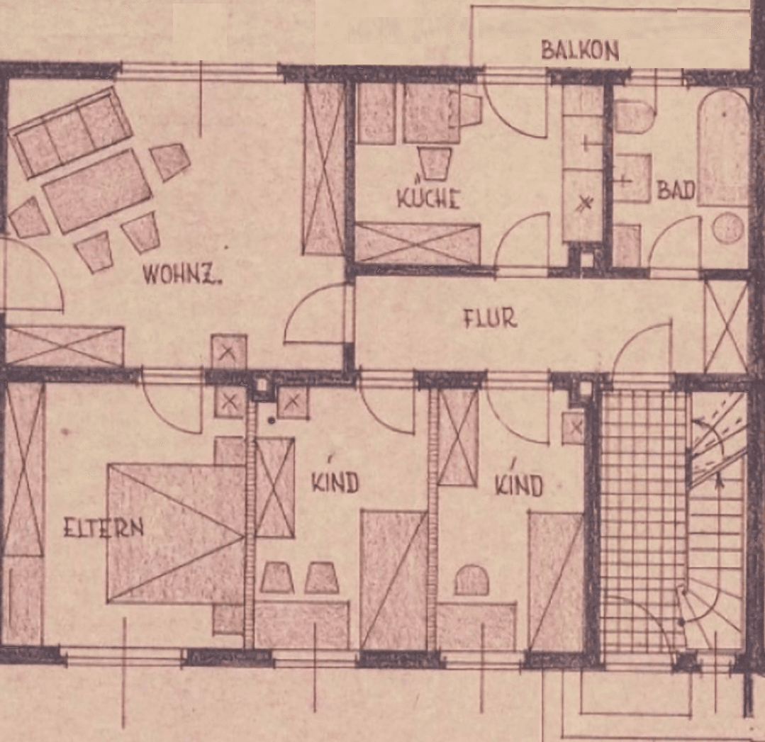 Pronájem bytu 4+1 80 m², Waldkraiburg, Bavorsko Pronájem bytu 4+1 80 m², Waldkraiburg, Bavorsko