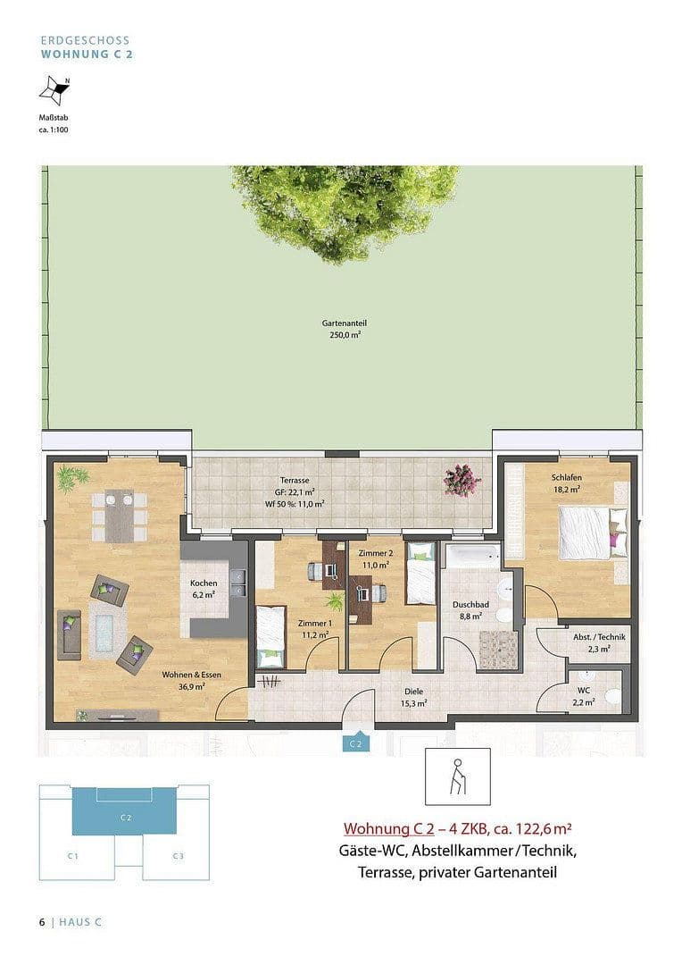 Prodej bytu 4+1 123 m², Ludwigshafen, Porýní-Falc Prodej bytu 4+1 123 m², Ludwigshafen, Porýní-Falc