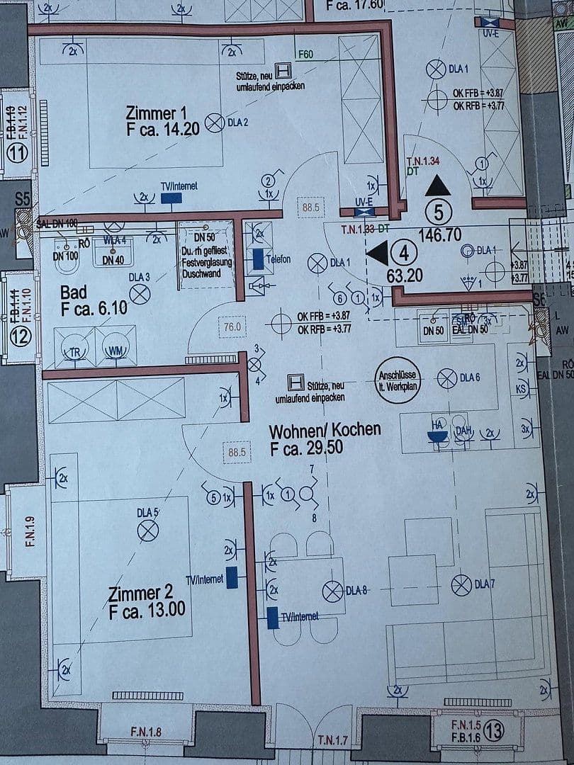 Pronájem bytu 3+1 65 m², Karlsruhe-Durlach, Bádensko-Württembersko Pronájem bytu 3+1 65 m², Karlsruhe-Durlach, Bádensko-Württembersko