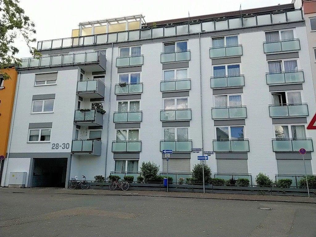 Pronájem bytu 1+1 26 m², Güntherstr. 28-30, Frankfurt, Hessen Pronájem bytu 1+1 26 m², Güntherstr. 28-30, Frankfurt, Hessen