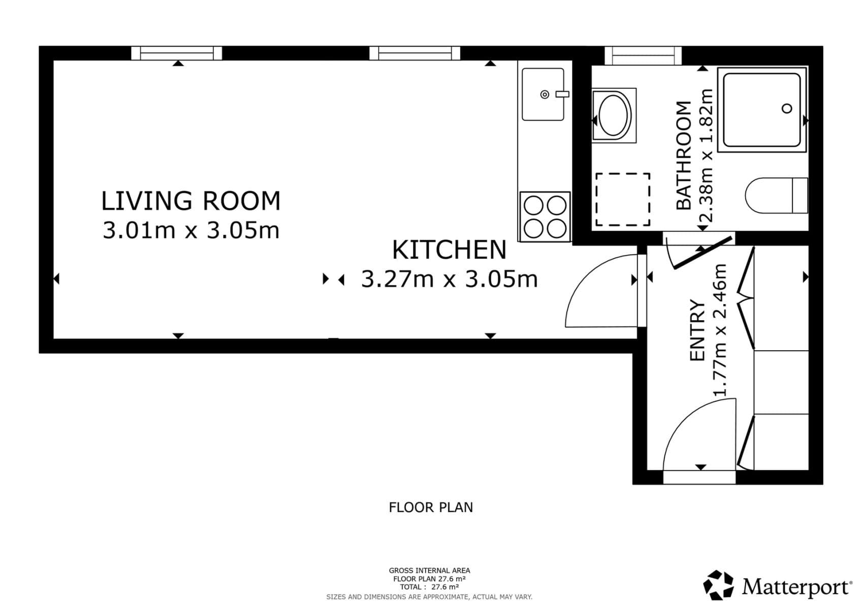 Pronájem bytu 1+kk 26 m², Mnatova, Praha, Praha Pronájem bytu 1+kk 26 m², Mnatova, Praha, Praha