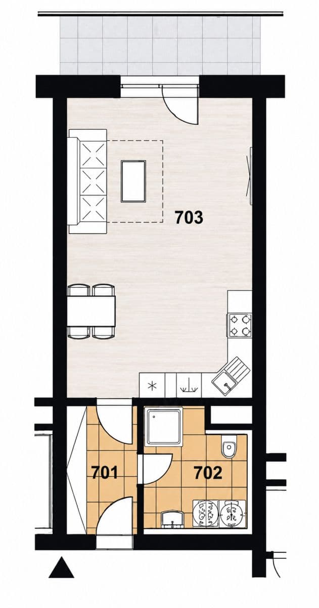 Pronájem bytu 1+kk 45 m², Okružní, Jihlava, Kraj Vysočina Pronájem bytu 1+kk 45 m², Okružní, Jihlava, Kraj Vysočina