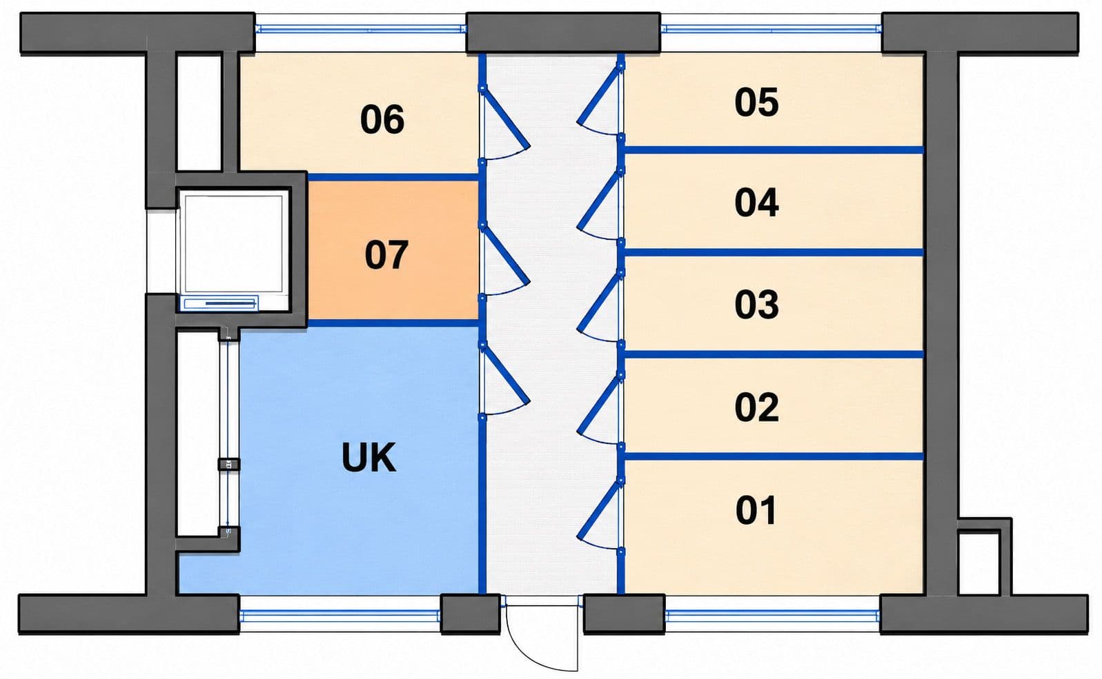 Pronájem bytu 1+kk 45 m², Okružní, Jihlava, Kraj Vysočina Pronájem bytu 1+kk 45 m², Okružní, Jihlava, Kraj Vysočina