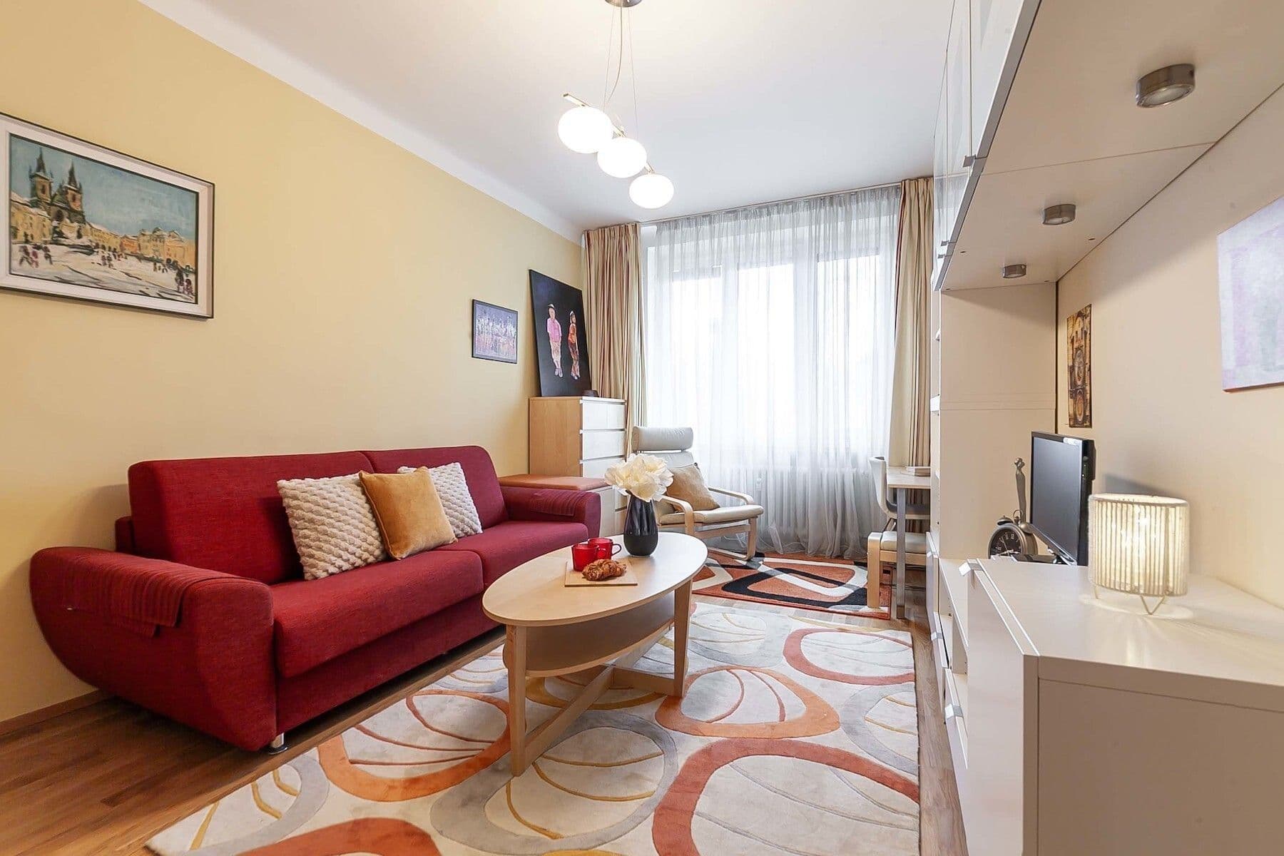 Pronájem bytu 1+1 38 m², Nedvězská, Praha, Praha Pronájem bytu 1+1 38 m², Nedvězská, Praha, Praha