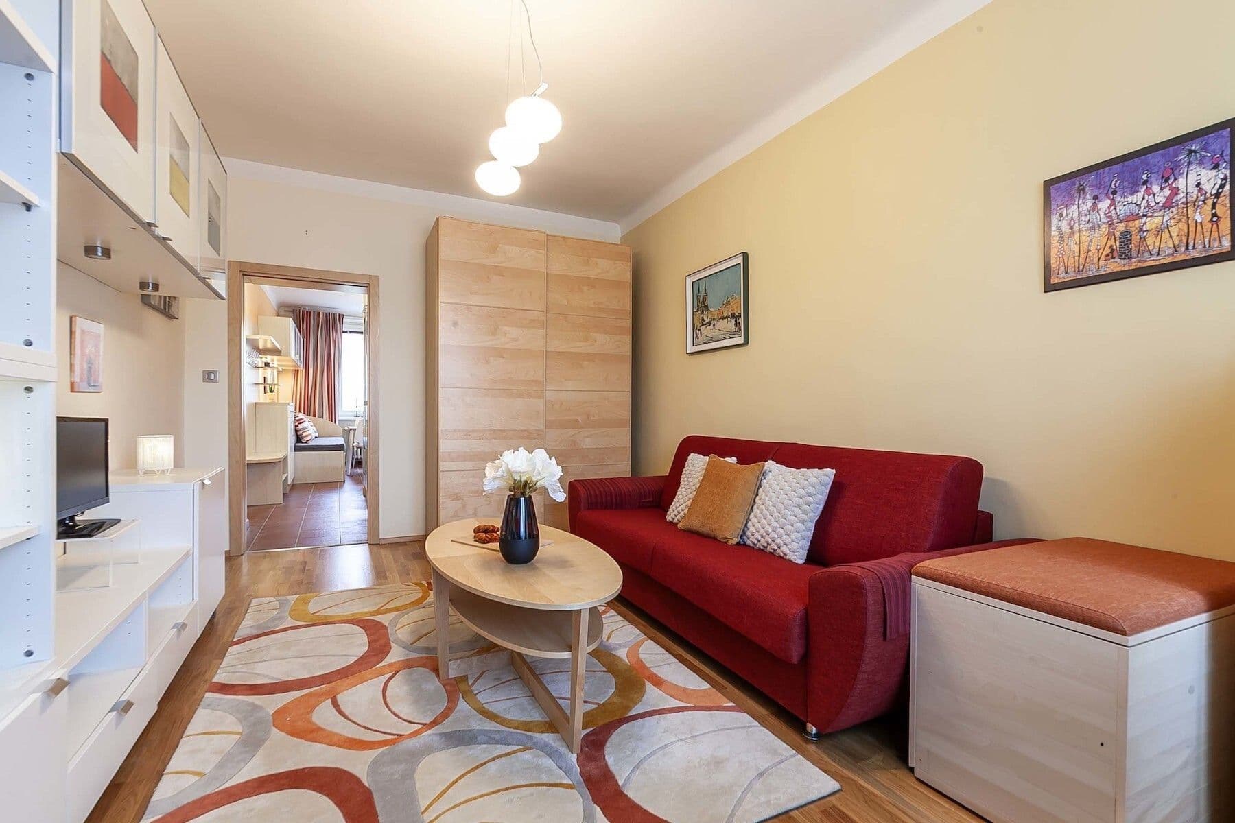 Pronájem bytu 1+1 38 m², Nedvězská, Praha, Praha Pronájem bytu 1+1 38 m², Nedvězská, Praha, Praha
