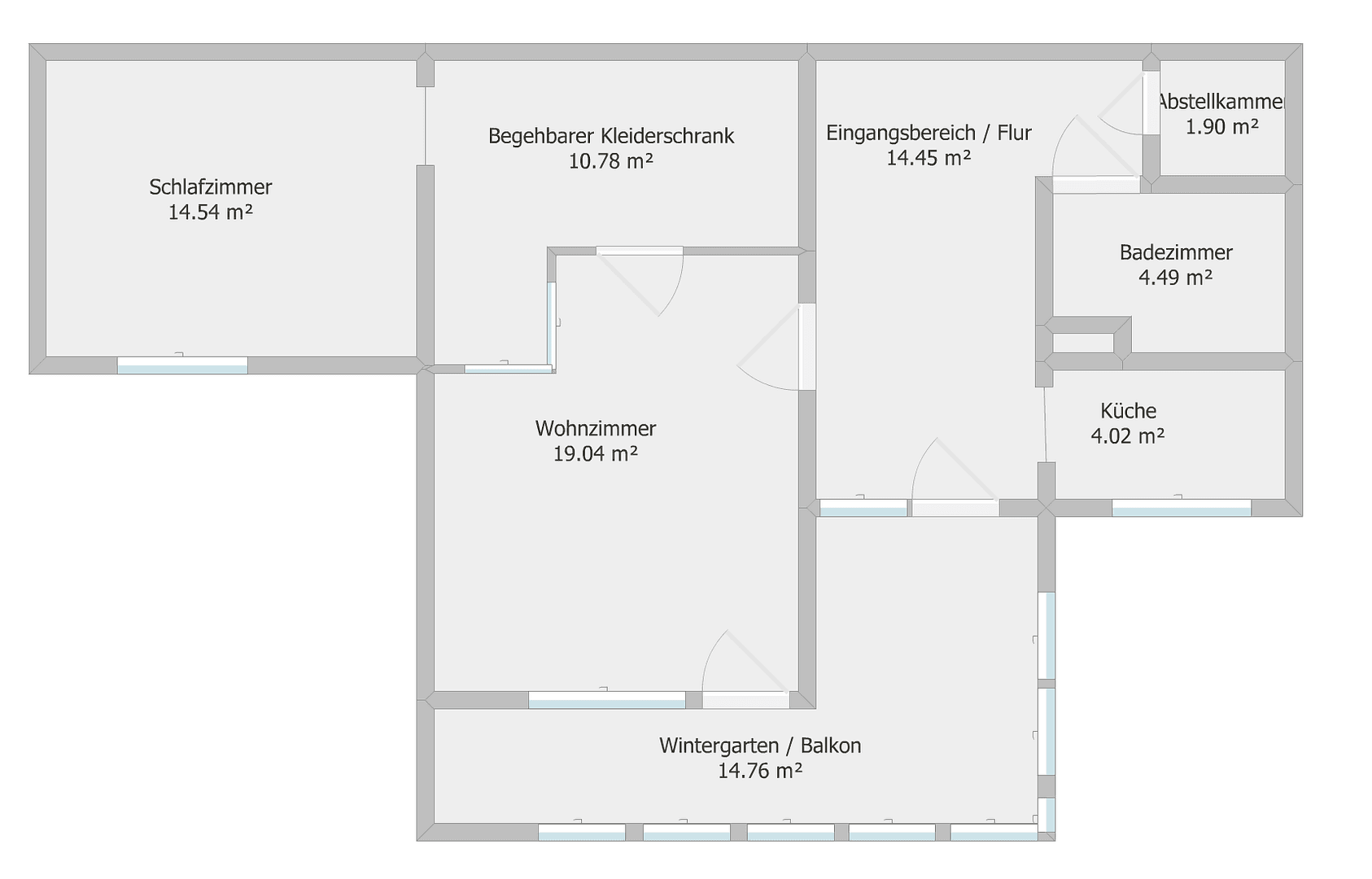 Pronájem bytu 2+kk 78 m², Bahnhofstraße 44, Kempten (Allgäu), Bavorsko Pronájem bytu 2+kk 78 m², Bahnhofstraße 44, Kempten (Allgäu), Bavorsko