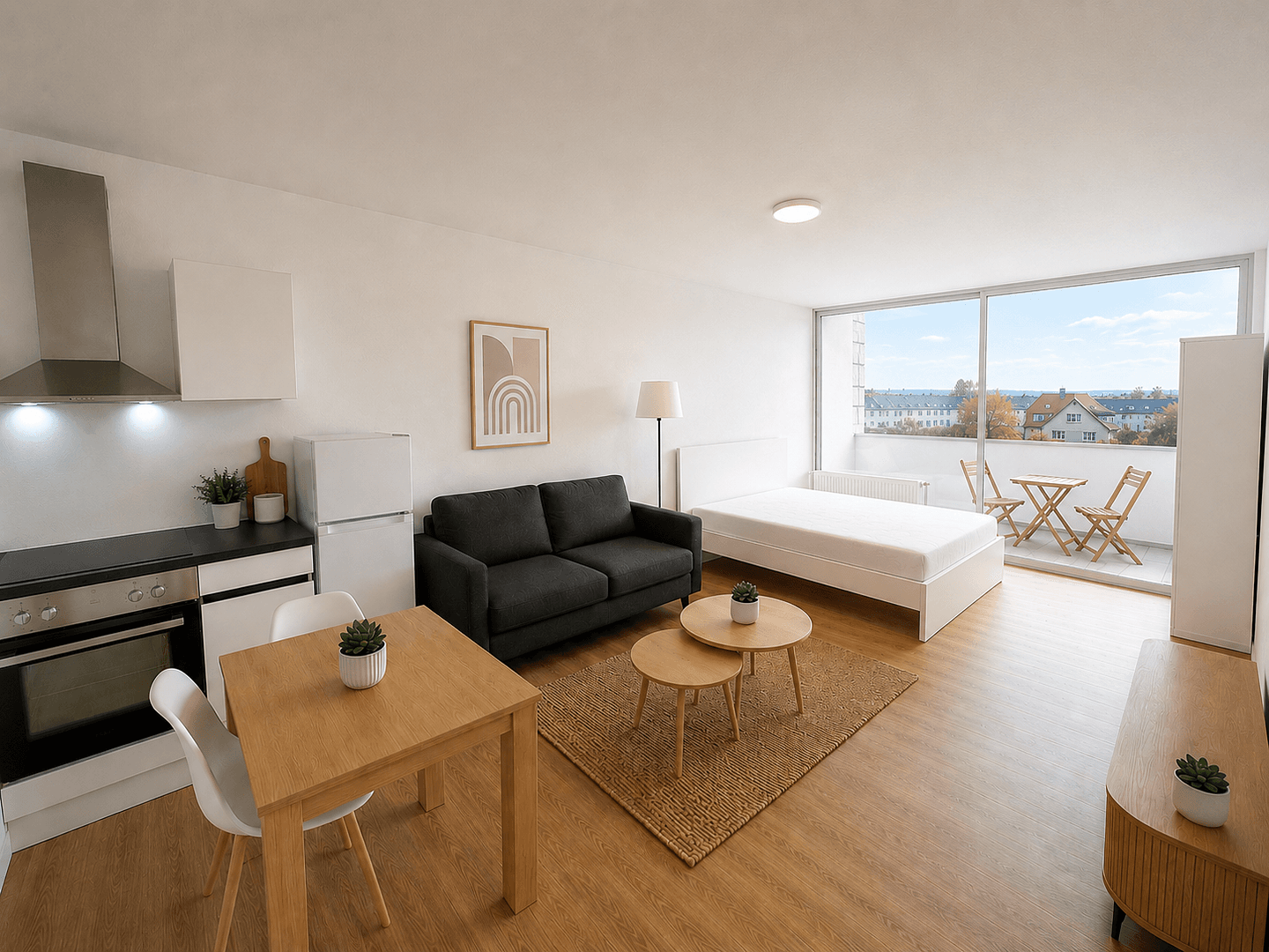 Pronájem bytu 1+1 37 m², Dreieichstraße 21, Dietzenbach, Hessen Pronájem bytu 1+1 37 m², Dreieichstraße 21, Dietzenbach, Hessen