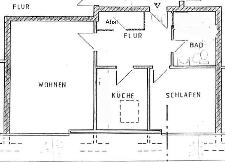 Pronájem bytu 3+1 58 m², Dorfstraße 25, Moisburg, Dolní Sasko Pronájem bytu 3+1 58 m², Dorfstraße 25, Moisburg, Dolní Sasko