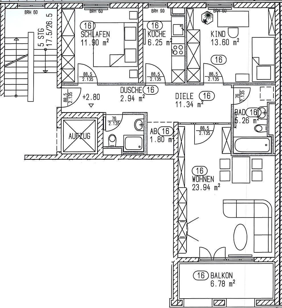 Pronájem bytu 3+1 84 m², Schlossstr. 13b, Egmating, Ebersberg, Bavorsko Pronájem bytu 3+1 84 m², Schlossstr. 13b, Egmating, Ebersberg, Bavorsko