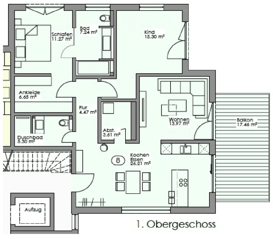 Prodej bytu 3+kk 103 m², Meisenweg 8, Röttenbach, Bavorsko Prodej bytu 3+kk 103 m², Meisenweg 8, Röttenbach, Bavorsko