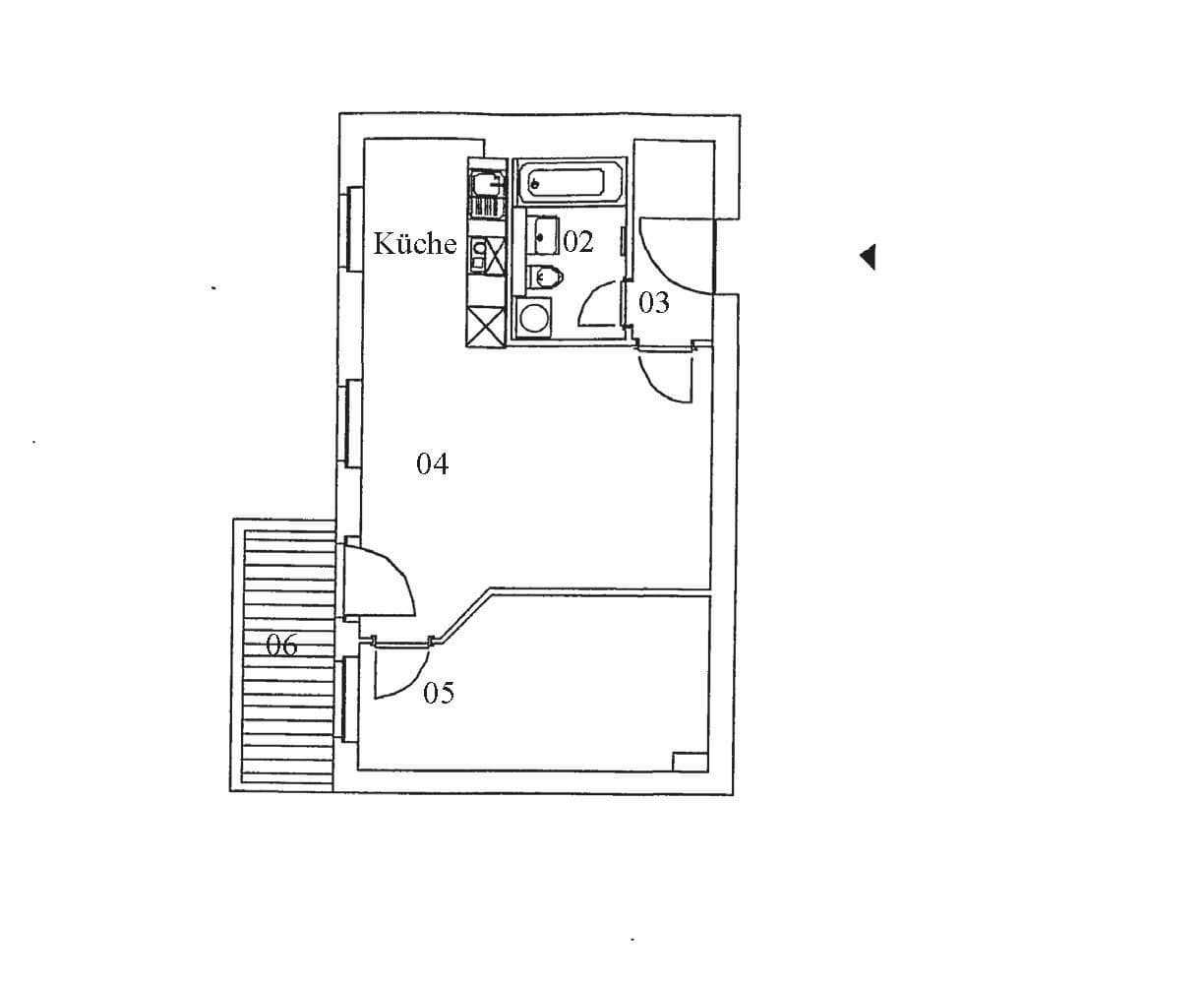 Pronájem bytu 2+1 58 m², Ebelingstr.4, Berlin, Berlín Pronájem bytu 2+1 58 m², Ebelingstr.4, Berlin, Berlín
