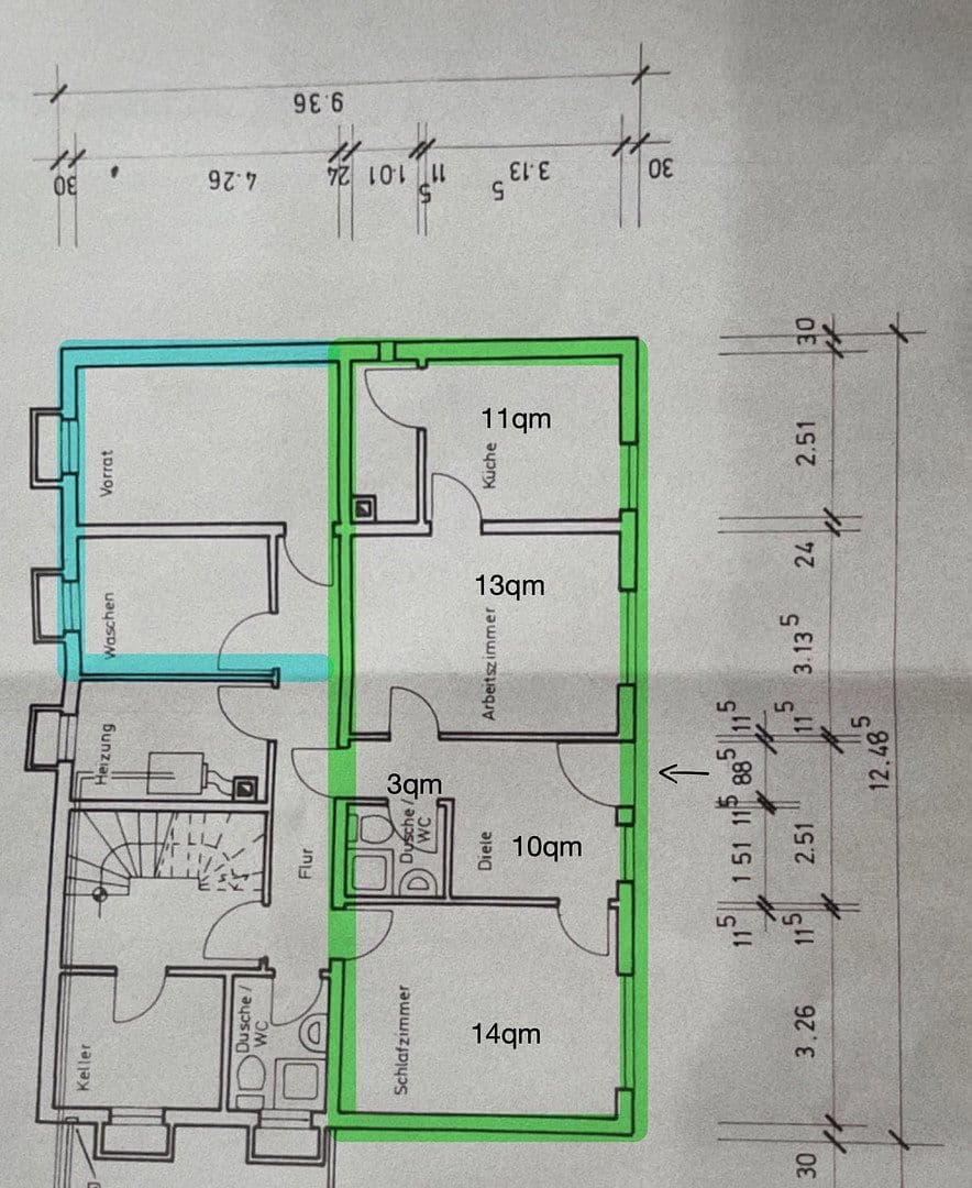 Pronájem bytu 2+1 52 m², Klosterlehen 11, Baden-Baden-Oberbeuern, Bádensko-Württembersko Pronájem bytu 2+1 52 m², Klosterlehen 11, Baden-Baden-Oberbeuern, Bádensko-Württembersko
