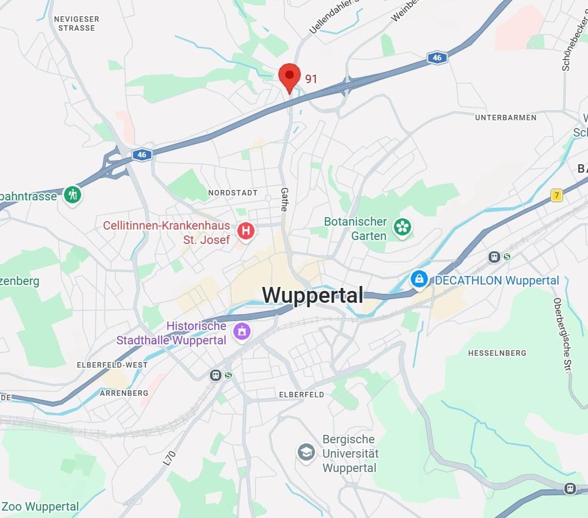 Pronájem bytu 4+1 94 m², Uellendahlerstr. 91, Wuppertal, Severní Porýní-Vestfálsko Pronájem bytu 4+1 94 m², Uellendahlerstr. 91, Wuppertal, Severní Porýní-Vestfálsko