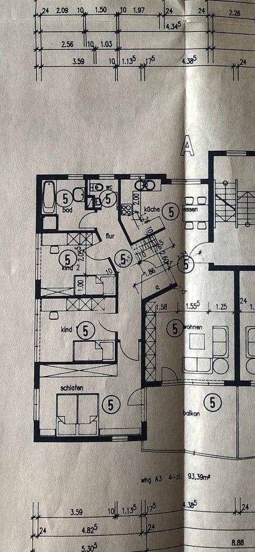 Pronájem bytu 4+1 94 m², Wernau (Neckar), Bádensko-Württembersko Pronájem bytu 4+1 94 m², Wernau (Neckar), Bádensko-Württembersko