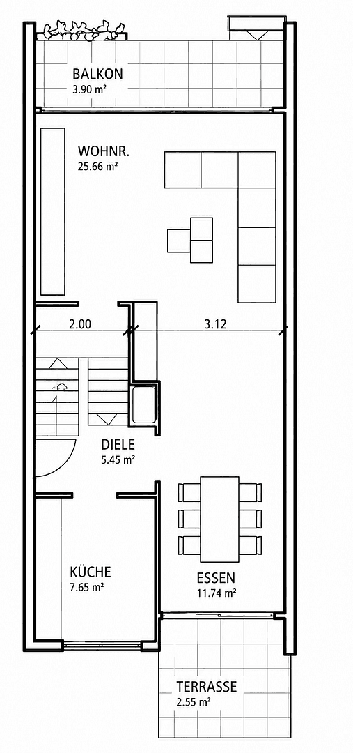 Prodej bytu 4+1 109 m², Solingen, Severní Porýní-Vestfálsko Prodej bytu 4+1 109 m², Solingen, Severní Porýní-Vestfálsko