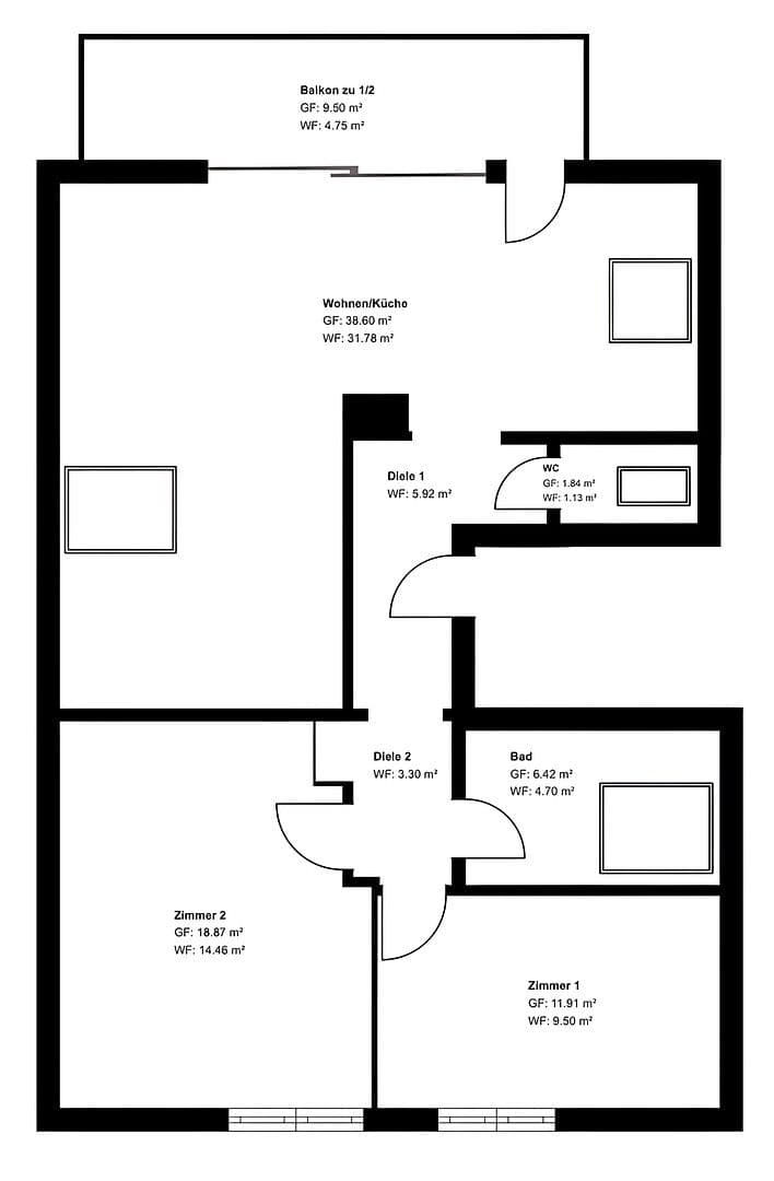 Pronájem bytu 3+1 75 m², Friedrich-Rothfuss-Straße 3, Freudenstadt, Bádensko-Württembersko Pronájem bytu 3+1 75 m², Friedrich-Rothfuss-Straße 3, Freudenstadt, Bádensko-Württembersko