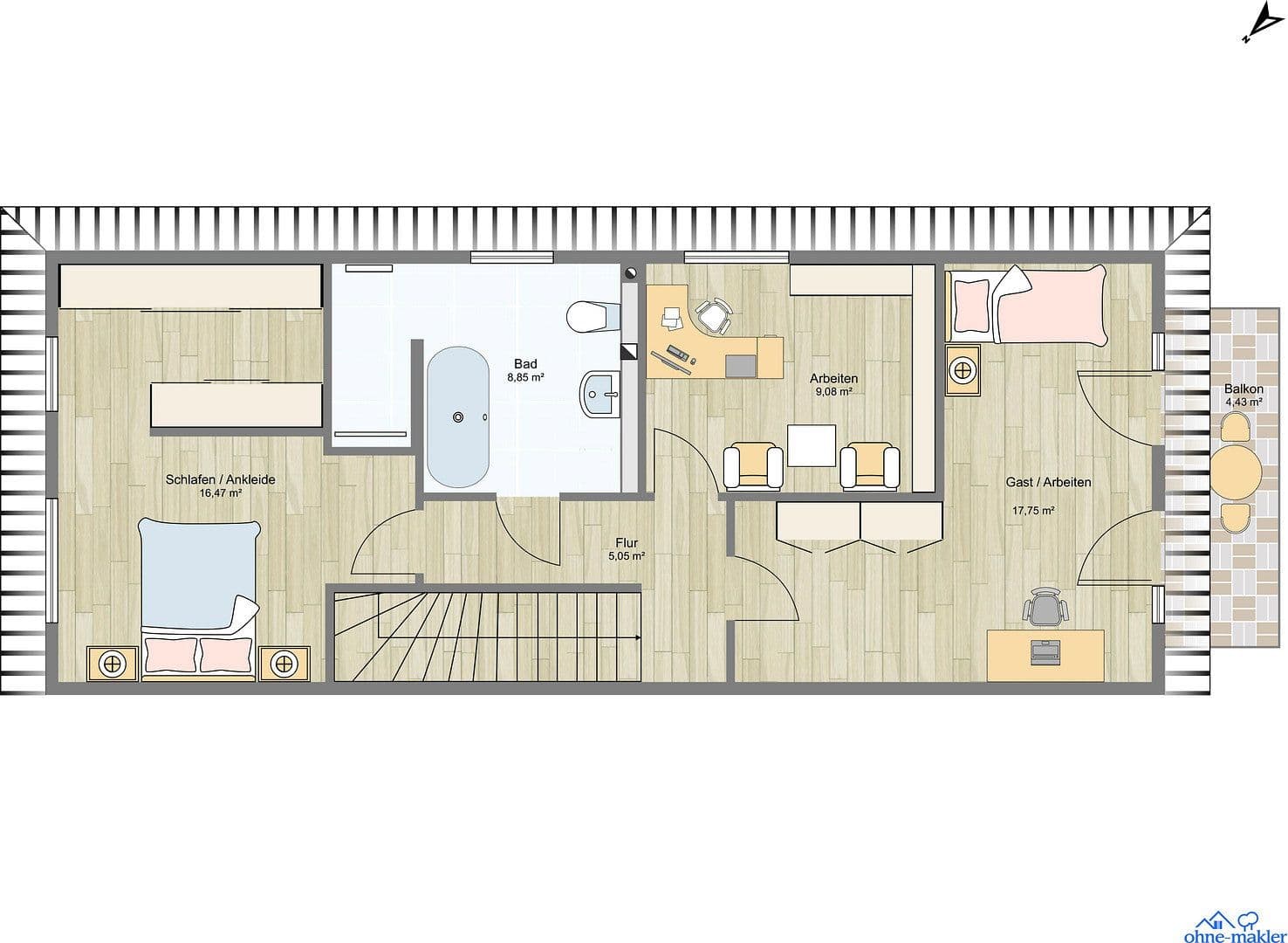Prodej domu 123 m², pozemek 340 m², Hamburg, Hamburg Prodej domu 123 m², pozemek 340 m², Hamburg, Hamburg
