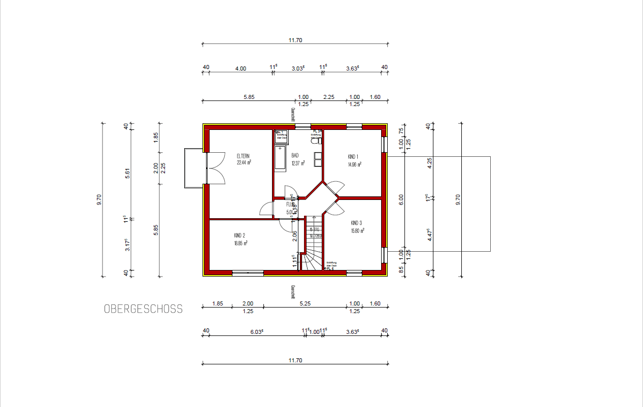 Prodej domu 185 m², pozemek 626 m², Petersberg, Hessen Prodej domu 185 m², pozemek 626 m², Petersberg, Hessen
