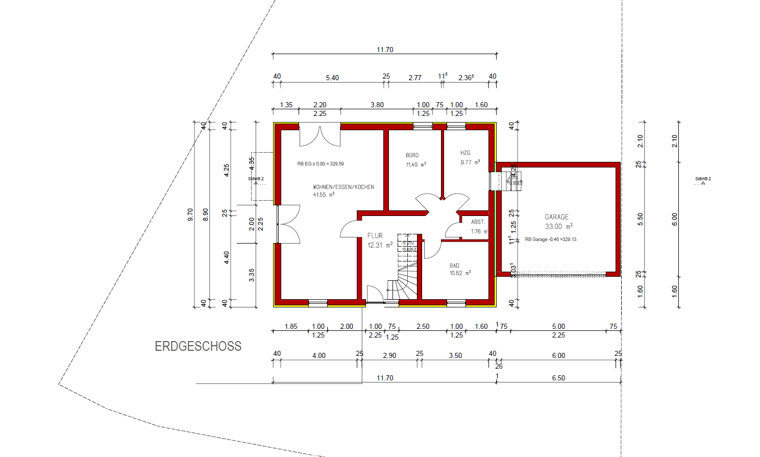 Prodej domu 185 m², pozemek 626 m², Petersberg, Hessen Prodej domu 185 m², pozemek 626 m², Petersberg, Hessen