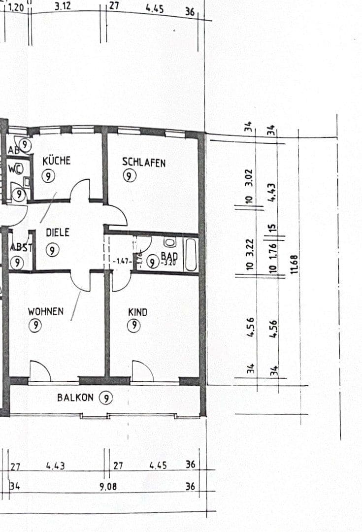 Pronájem bytu 3+1 106 m², Friedberger Str. 125, Augsburg, Bavorsko Pronájem bytu 3+1 106 m², Friedberger Str. 125, Augsburg, Bavorsko