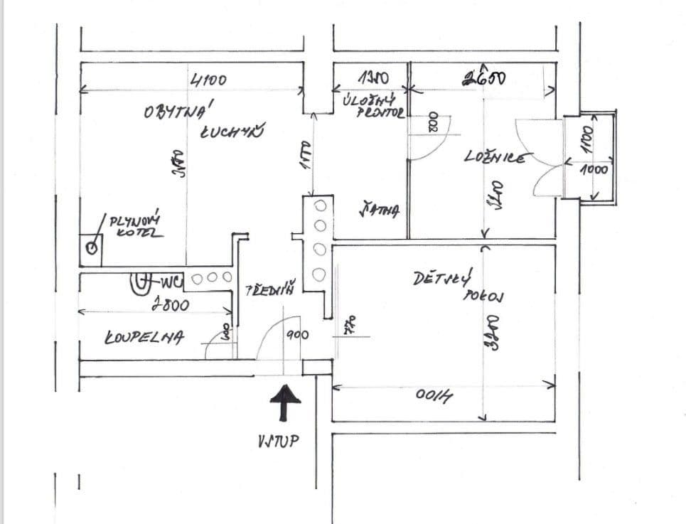 Prodej bytu 3+kk 56 m², Kpt. Jaroše, Beroun, Středočeský kraj Prodej bytu 3+kk 56 m², Kpt. Jaroše, Beroun, Středočeský kraj