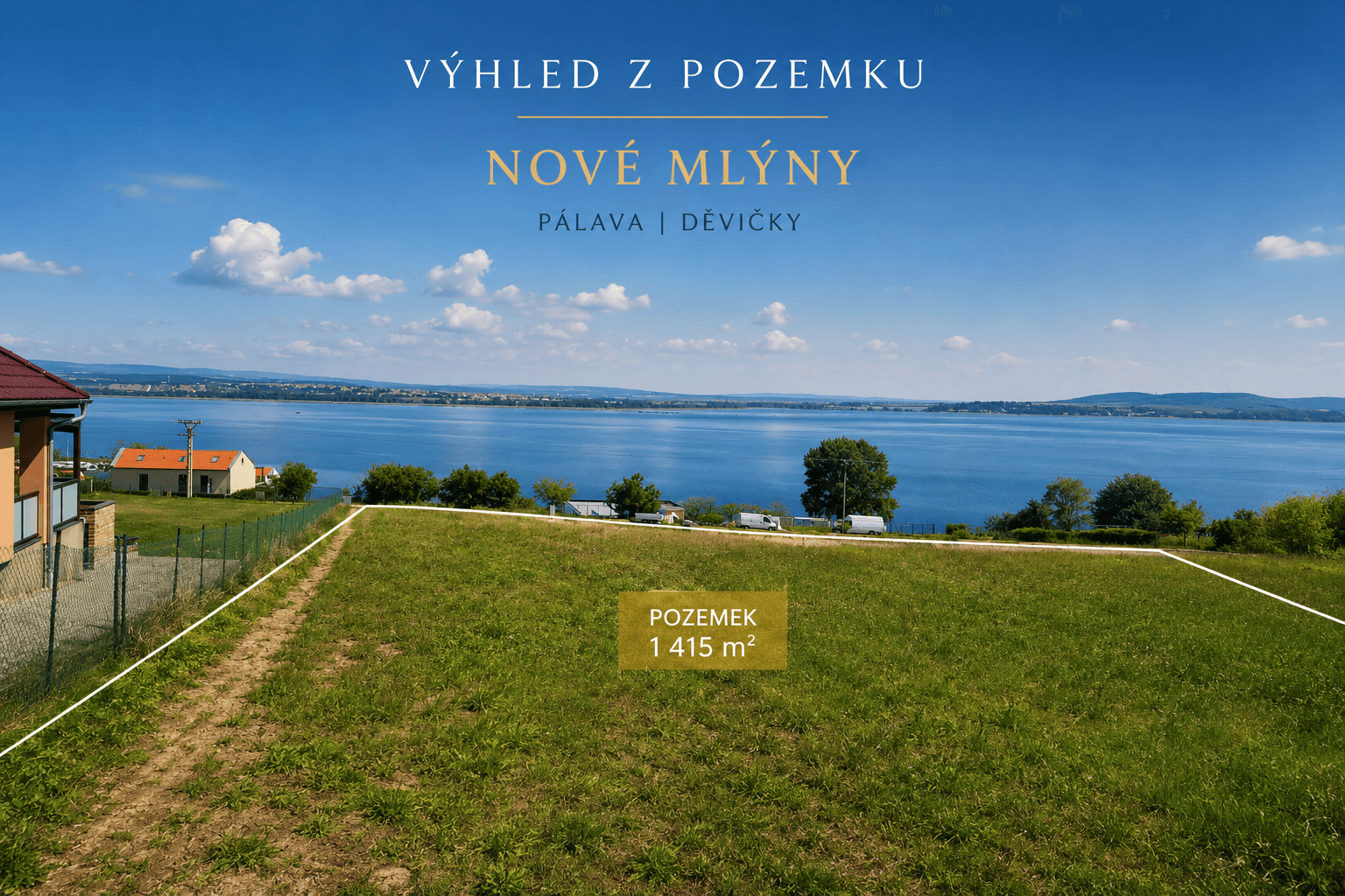 Prodej pozemku 1.415 m², Pavlov, Jihomoravský kraj Prodej pozemku 1.415 m², Pavlov, Jihomoravský kraj