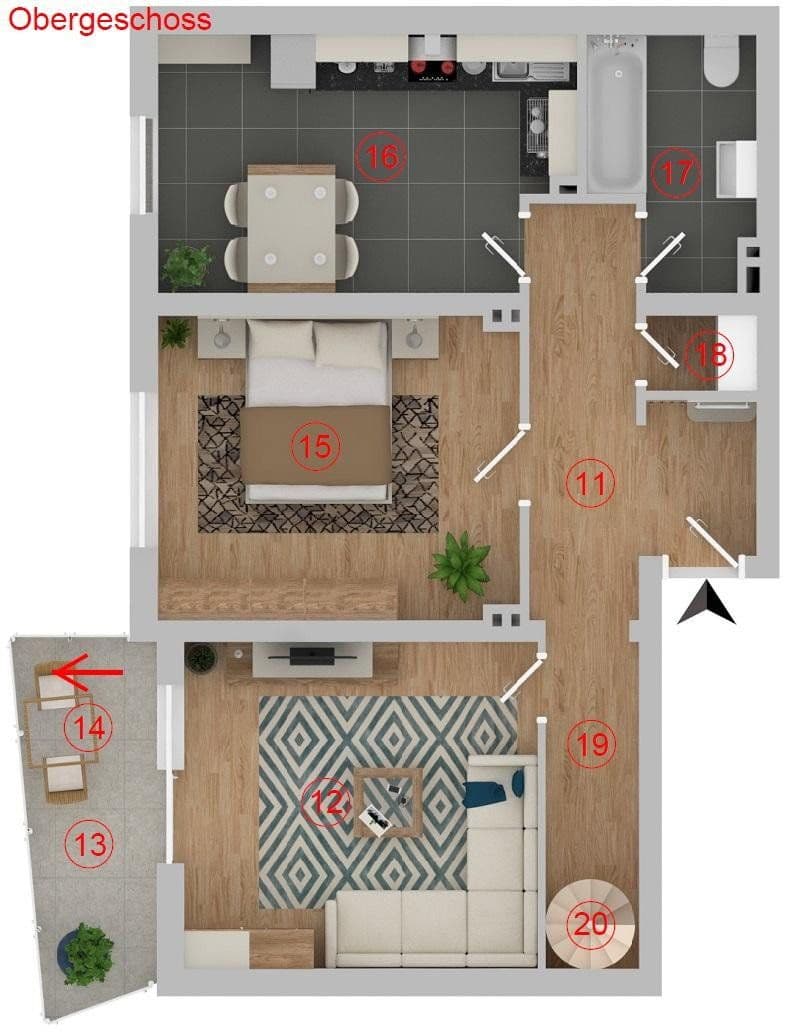 Pronájem bytu 5+1 145 m², Hägener Straße 61, Remscheid, Severní Porýní-Vestfálsko Pronájem bytu 5+1 145 m², Hägener Straße 61, Remscheid, Severní Porýní-Vestfálsko